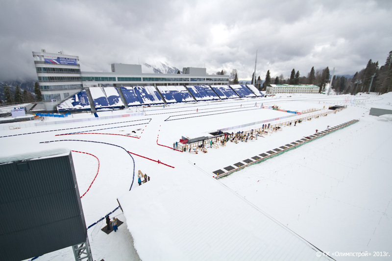 «Лаура» комплекс для соревнований по лыжным гонкам и биатлону Сочи